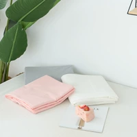 Khăn trải giường bằng vải cotton đơn giản, khăn trải giường đơn giản ga chun bọc giường spa