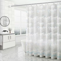 Toilet bathing baths waterproof and mildew-proof thickened bathroom partition curtain bath shielded door blinds curtain hanging curtain