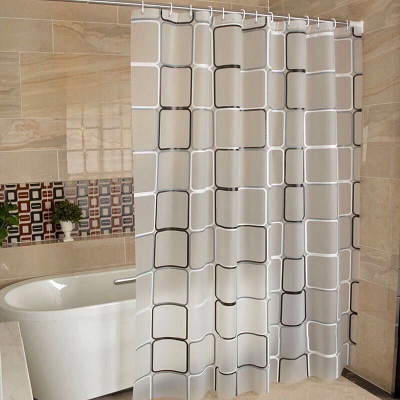Water-blocking curtain transparent plastic light transmission bath curtain kitchen anti-smoke partition window door curtain anti-water-cooled air conditioning cold air shielded curtain