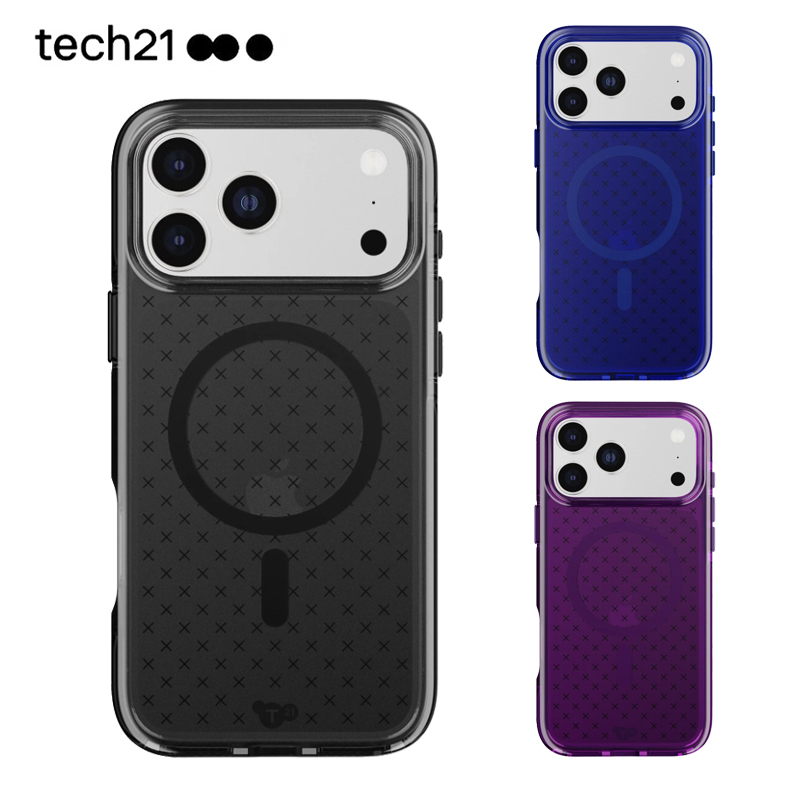 Tech21 Phone Case Is Suitable for Apple Iphone17Promax Black 16Pro Anti-Fall 4.9m Silicone Soft Shell Tpu Magnetic Magsafe Protective Case Black Blue Green Purple
