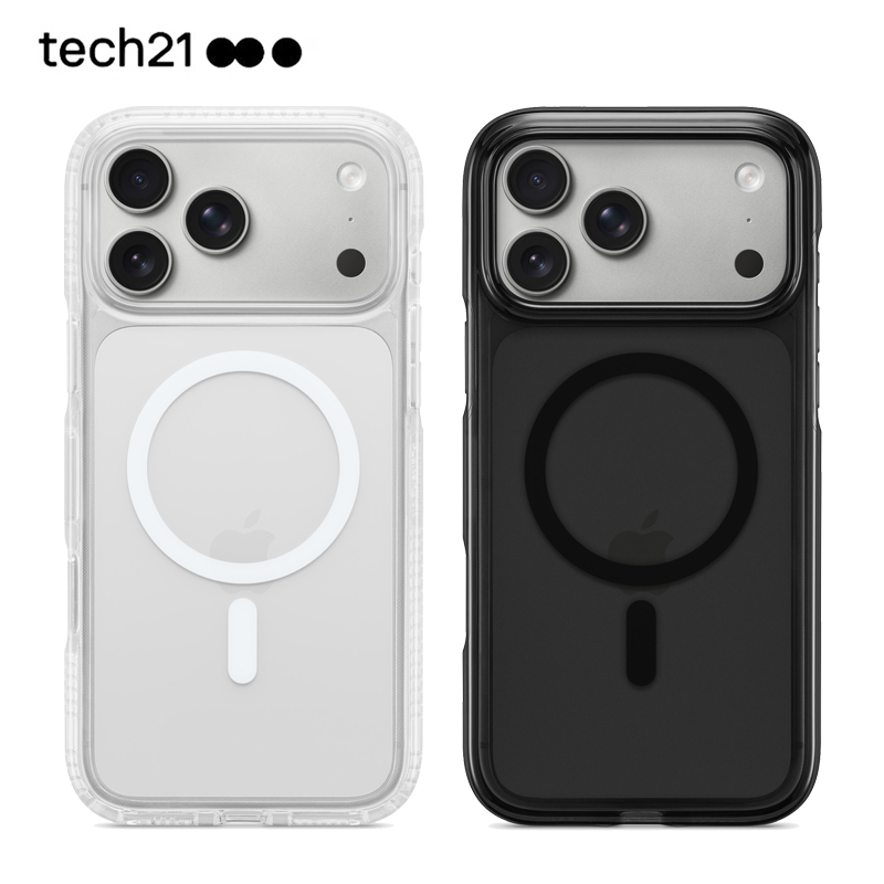 Tech21 Mobile Phone Case Is Suitable for Apple Iphone17Promax Anti-Fall Air Hard Case Tpu with Magnetic Charging + Camera Button Flexlite Transparent Black Tech21 Mobile Phone Case Is Suitable for Apple Iphone17Promax Anti-Fall Air Hard Case Tpu with Magnetic Charging + Camera Button Flexlite Transparent Black