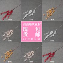 New wedding flower wedding hall ceiling decoration lily flower wedding row flower point flower road guide flower diy simulation flower