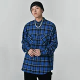 BIG FOR SAM Tide, осенняя рубашка в стиле хип-хоп для влюбленных, в американском стиле, свободный крой