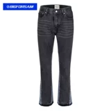 BIG FOR SAM Джинсы в стиле хип-хоп, штаны-клёш, штаны, в американском стиле