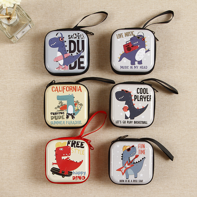 Dinosaur Cute Cartoon Coin Purse Children's Creative Gift Internet-Famous Toy Company Event New Year Gift Coin Bag