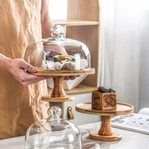Dessert table display rack decoration cake tray afternoon tea snack rack high-footed fruit plate tea break table tea tray