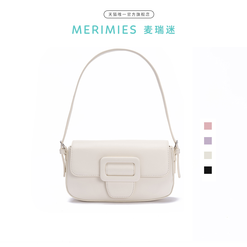 merimies merei memes thai poli pack 2022 retro single shoulder Cambridge bag faraxillary underarm bag women's bag