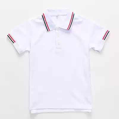 Tong Le summer white double-layer collar coat primary and secondary school uniforms set college style British style garden uniform