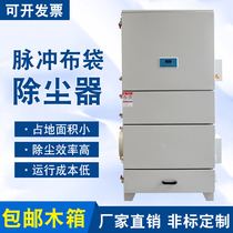 Single Machine Industrial Cloth Bag Pulse Explosion Protection Dust Collector Equipment Workshop Laser Cutting Polished Polished Dust Collector