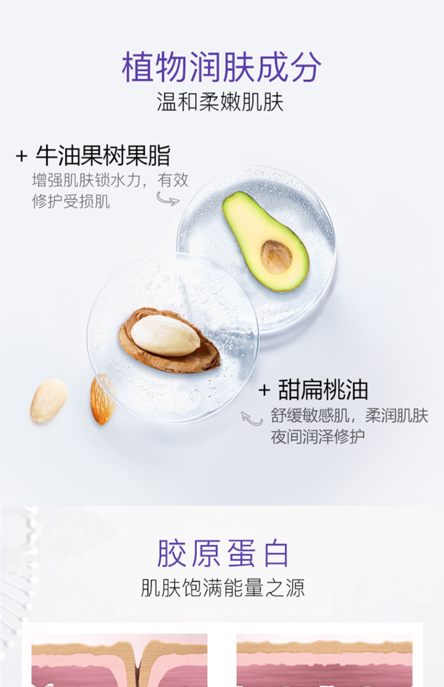 Librederm Collagen Anti-Aging Firming Cream làm giảm nếp nhăn phục hồi làm mịn da ban đêm - Kem dưỡng da dưỡng ẩm laneige