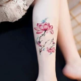 Водостойкие тату наклейки, наклейка, в цветочек, долговременный эффект, можно стирать