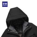 Пуховик, демисезонная длинная куртка, 2021 года, средней длины