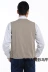 Trung niên xuân và mùa thu ngoài trời nhiều túi nam cotton thoáng khí vest vest vai câu cá phóng viên vest vest áo khoác đông nam Áo vest cotton