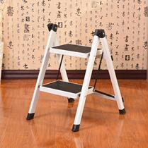 Ladder Home Folding Stool Two Three Four Five Steps Thickened Iron Pipe Pedal Indoor Herringbone Ladder Three-Step Ladder