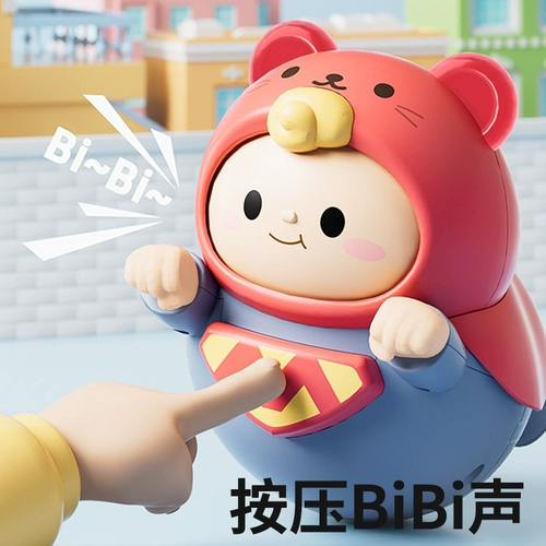 Практика, неваляшка для новорожденных, детская игрушка для младенца, качалка, 1 лет, раннее развитие, 6 мес.