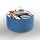 Removable và rửa vải cotton phòng khách thoải mái sàn ban công tatami futon đệm cửa sổ và một cái ghế gỗ nhỏ - Ghế đệm / đệm Sofa đệm lót ghế ngồi