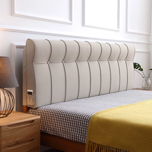 Индивидуальная технологическая ткань кровати мягкая сумка против татами спины подушка в северная европейская подушка для северной европейской кровати два человека