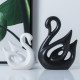 Modern minimalist home decoration decoration creative swan wine cabinet porch TV cabinet decoration ceramic crafts