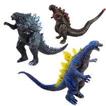 Large soft glue dinosaur monster toy violent red lotus Godzilla model boy childrens toy gift ornaments