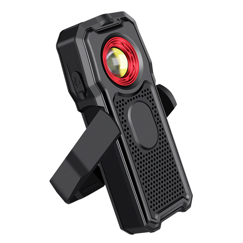 God fire Bluetooth sound light flashlights USB charging multifunction steam repair overhaul with magnet working light