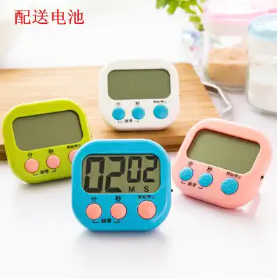 Commercial kitchen electronic timer stopwatch large screen forward wake up reminder large screen refrigerator Wall sound New