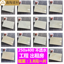 Rental House Apartment Living Room Toilet Wall Brick 250x400 Bathroom Kitchen Wall Tile Kitchen Tile Porcelain sheet