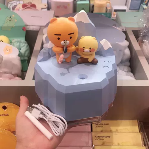 Spot Kakao Friends Chunzhi & Lion Aceberg USB -спальня на рабочем столе.