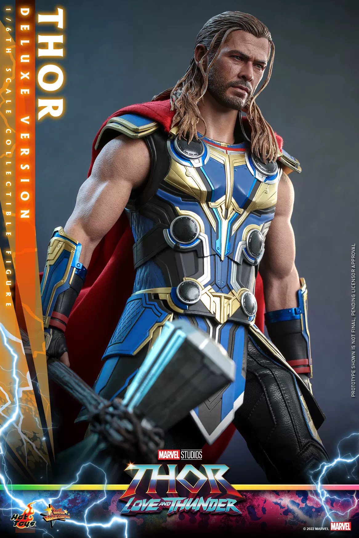 Thor (Deluxe Version) 1/6 Scale Collectible Figure Thor: Love and Thunder MMS656 (Hot Toys) Thor (Deluxe Version) 1/6 Scale Collectible Figure Thor: Love and Thunder MMS656 (Hot Toys)