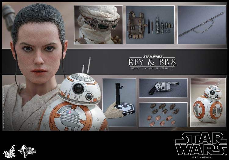 HOTTOYS MMS337 Star Wars：The Rise of Skywalker Rey Skywalker 1/6