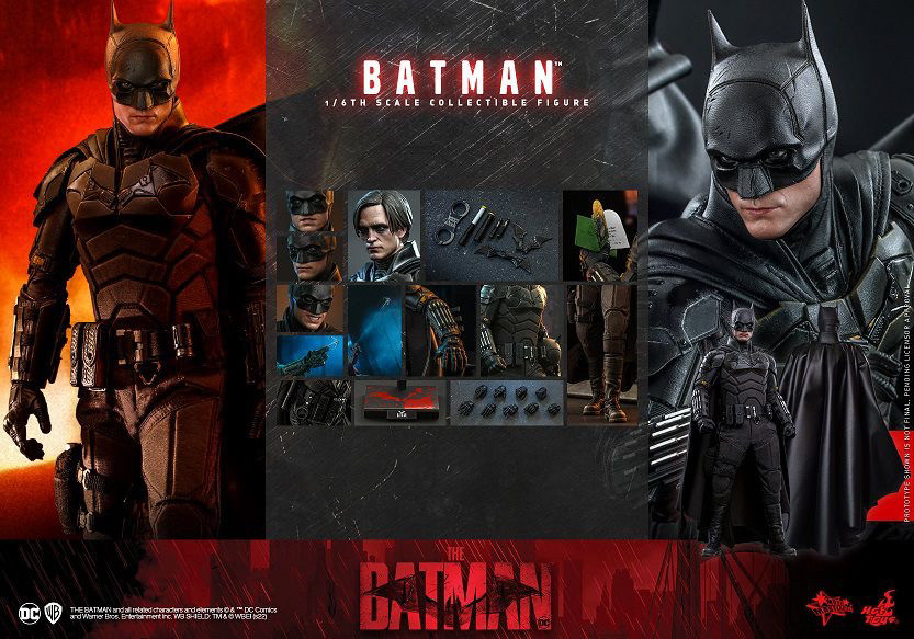 HT HotToys 1/6 MMS638 新蝙蝠侠 罗伯特帕丁森 普通版：细节控的终极收藏！-兵人-淘宝好物网