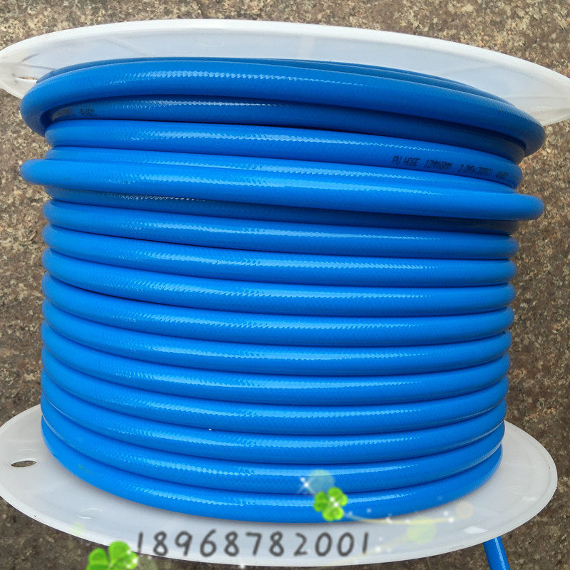 Imported material PU tube PU wrapping tube automatic reel with yarn clamping tube 5*8 10*6 5 12*8 specifications