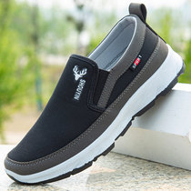 Old Beijing Cloth Shoes Mans Dad Leisure Shoe Sub-Mens Elderly Working Mens Shoe Spring new site Working shoes