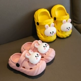 Детские милые тапочки, нескользящие слайдеры для раннего возраста, туфли для мальчиков, мягкая подошва