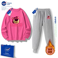 Розовые флисовые штаны