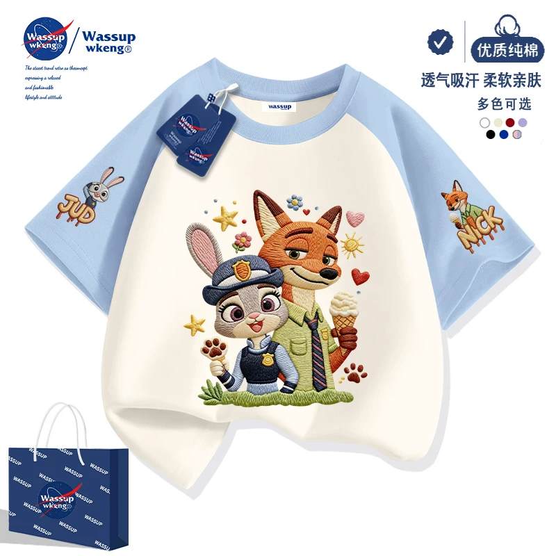 Летняя хлопковая футболка цвета абрикос с коротким рукавом, для подростков