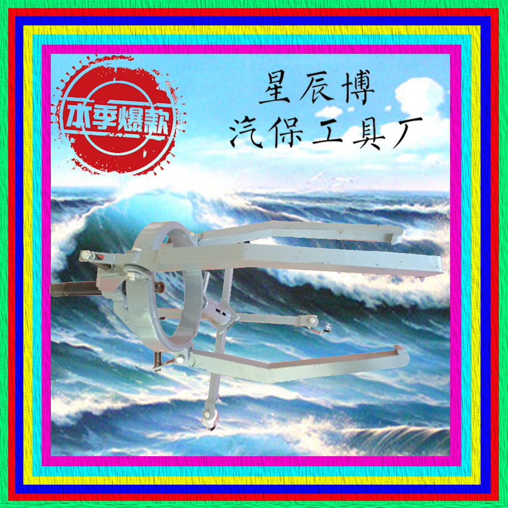 Brake drum pull-code instrumental large car brake boiler extractor thick hook lengthened hook Three-claw extractor area County self-lift