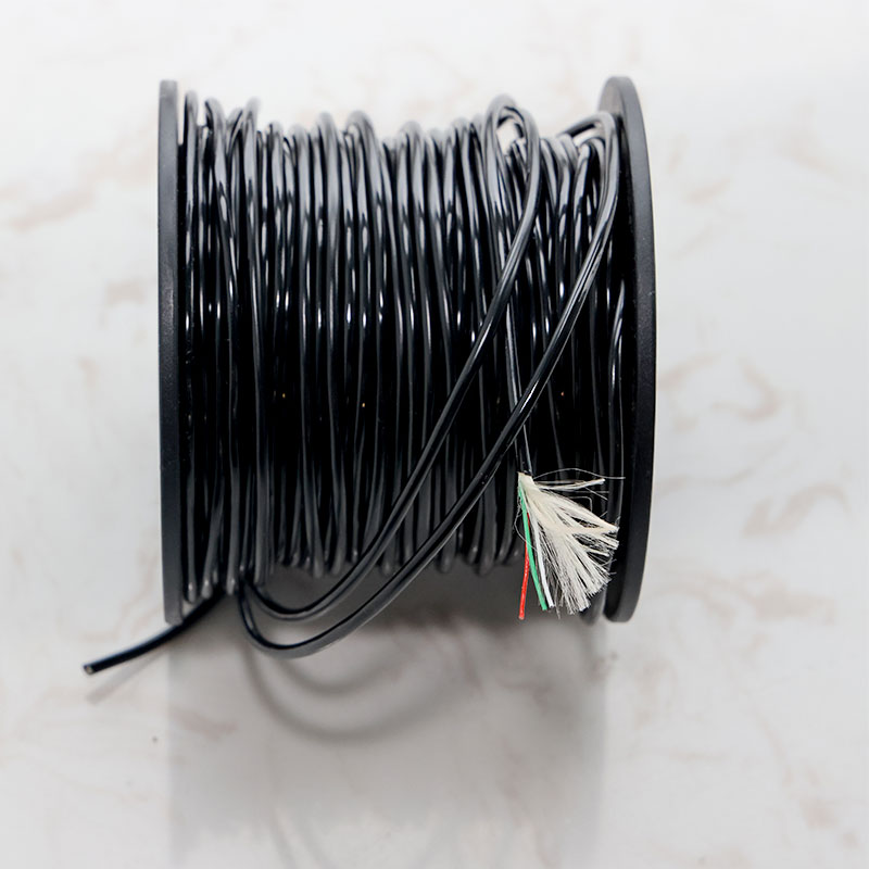 Visual anchor fishing line special line main line video fishing line four-core 1 8 imported material bright leather black leather line vigorous horse