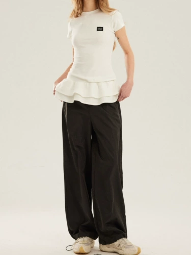 Весенние приталенные штаны, юбка, юбка-пачка, свободный прямой крой