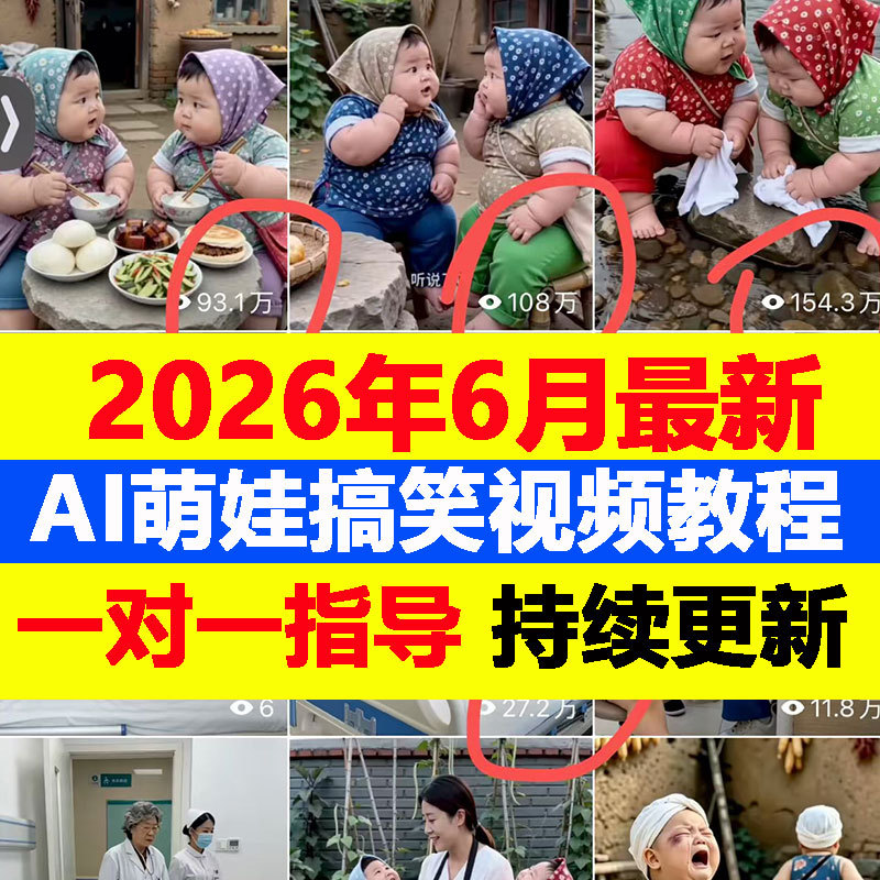 Ai Short Video Creation and Production from Beginner to Expert Tutorial: Doubao Instant Dream Cute Baby Ai Video Production Course Ai Short Video Creation and Production from Beginner to Expert Tutorial: Doubao Instant Dream Cute Baby Ai Video Production Course