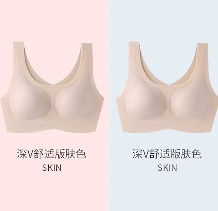 đồ lót đánh dấu womens mùa hè mỏng ngực nhỏ tụ tập phẳng ngực áo ngực đặc biệt mà không cần vòng thép vest kiểu áo ngực thể thao.