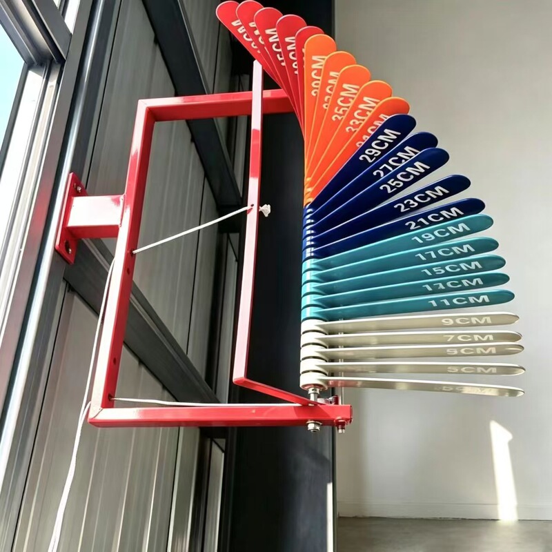 Wall-Mounted Vertical Jump Trainer with Rope for Rebounding and Height Increase, Suitable for Indoor and Outdoor Use, for Adults and Teenagers, Professional and Simple to Use