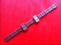 THKHRW17 second-hand imported linear guide sliding bearing slider slide rail length 550mm Stroke 445mm