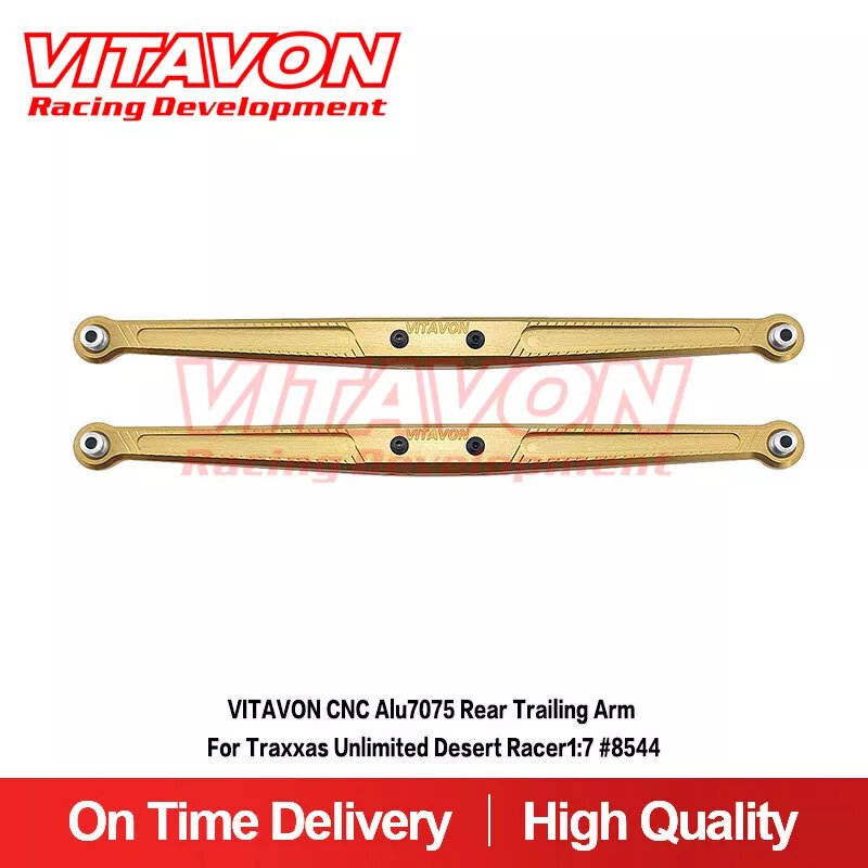 Vitavon 1/7 Traxxas Udr Rear Straight Axle Short Truck Upgrade Parts Aluminum Alloy Knife Arm