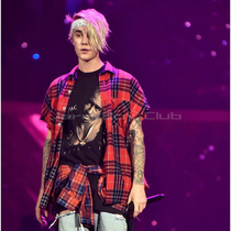 FOG FEAR OF GOD Bieber same side-opening zippered waffle sleeveless shred mens and womens plaid shirt