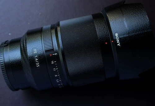 Sony/Sony Fe35f1.4za Lens Lins Sticker Film Plam