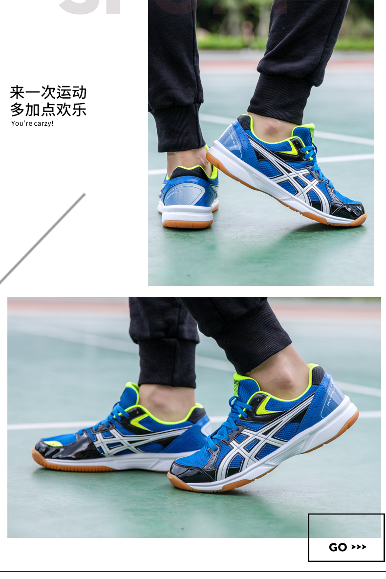 Giày cầu lông Asics yasehi giày thể thao nam và nữ đào tạo giày nam Giày nữ giày bóng chuyền nam chính hãng giày the thao nam hàng hiệu