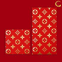 Luxury Goods are Enveloping Flowers Trendy Red Paper Packs 2022 High-end Red Envelopes Superior Lithings Seal New Year Press-age Package