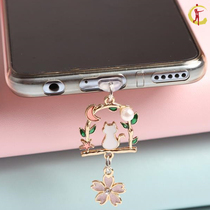 Applicable p40pro mobile phone charging port Huawei mate40pro headphone hole anti-dust plug iphone11 Xiaomi 10