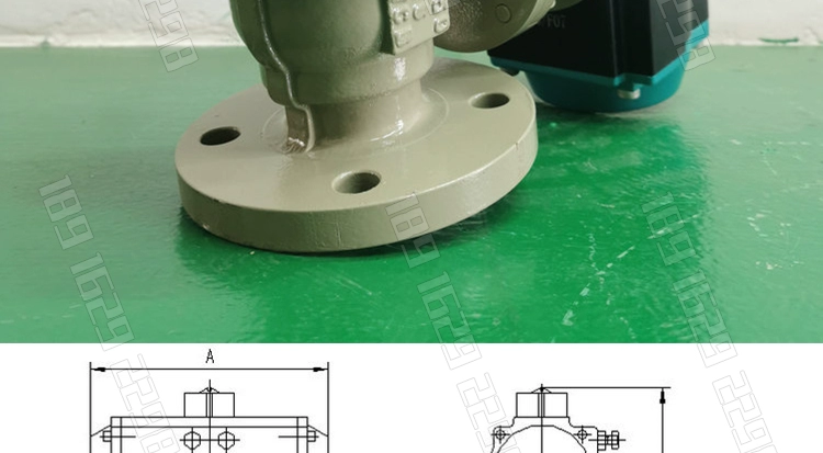 Van bi khí nén DN50 mặt bích cứng bịt kín nhiệt độ cao bằng thép không gỉ chịu mài mòn hơi nước dầu truyền nhiệt van điều tiết chống cháy nổ van điều áp khí nén van điều áp khí nén airtac