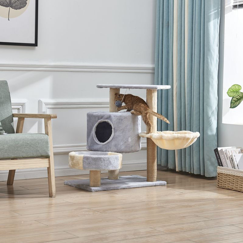 Cat Villa Home Cat Climbing Small Cat Cowl Cat Claw Rack Kitty Springboard Cat Nest Cat U Tree Integrated Kitty Supplies